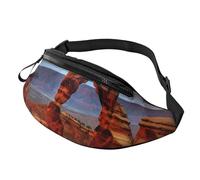 Arches National Park Sac banane pour homme et femme Sac banane imperméable pour le sport