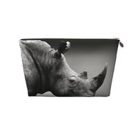 Arches National Park Trousse de toilette en cuir - Grande capacité - Portable - Convient pour un usage quotidien et en voyage, Afrique du Sud Animal, Taille unique