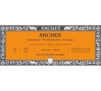 Arches Watercolour Rough Block Natural White Carnet de croquis 20 25 x 10 cm 300 g