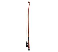 Archet de Violon 1/4 en Bois, Crin de Cheval, pour Étudiants | Équilibre Stable, Contrôle Réactif, Pratique Musicale, Corps Droit, Finition Noire, pour Répétitions
