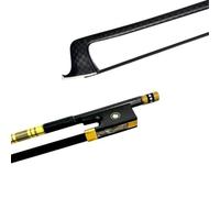 Archet De Violon 4/4 En Fibre De Carbone À Carreaux Noirs 1 Pièce(Model2)