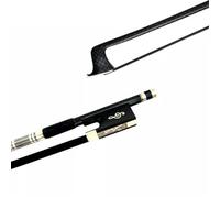 Archet De Violon 4/4 En Fibre De Carbone À Carreaux Noirs 1 Pièce(Model5)