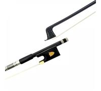 Archet De Violon 4/4 En Fibre De Carbone À Carreaux Noirs 1 Pièce(Model6)