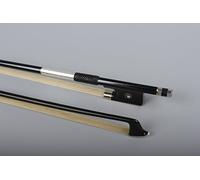 Archet de violon 4/4 en fibre de carbone avec poils naturels raides