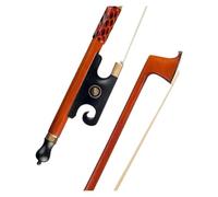 Archet De Violon 4/4 Octogonal En Palissandre Brésilien Poignée En Cuir