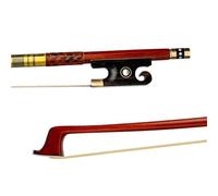 Archet De Violon Archet De Violon En Bois Brésilien 4/4 3/4 1/2 Accessoires Pour Instruments Musique Crin Cheval Naturel(4/4)
