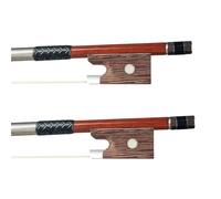 Archet De Violon Bâton D'arc De Violon En Bois Brésilien Crin Cheval Mongolie Blanc Pur 4/4 Pleine Taille 2 Pièces/1 Lot Performance Professionnelle(Type 1 062)