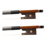 Archet De Violon Bâton D'arc Pour Violon/alto En Bois Brésilien Crin De Cheval Mongolie Blanc Pur 4/4 Pleine Taille 2 Pièces/1 Lot Performance Professionnelle(Type 6 161)