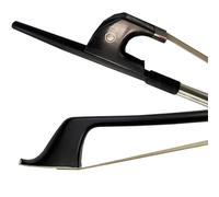 Archet de violon de performance Archet de contrebasse en fibre de carbone crin de cheval blanc 1 pièce 3/4 1/2 1/4 1/8(1/2)