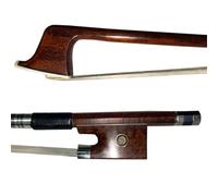 Archet de violon de performance Archet de violon professionnel 4/4 en fibre de carbone en soie argentée tressée en corne de bœuf