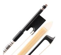 Archet De Violon En Bois De Santal Et Fibre De Carbone Accessoires Pour Instruments De Musique Palissandre Rond 3/4(Style 4 1/4)