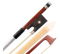 Archet De Violon En Bois De Santal Et Fibre De Carbone Accessoires Pour Instruments De Musique Palissandre Rond 3/4(Style 2 1/8)