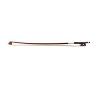 Archet de violon en bois de santal rouge avec crin de cheval blanc pour la pratique des débutants, design d'arche droite, pour violons de taille 1/4, 1/8, 1/10, équilibre lisse et son lumineux (1/8)