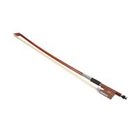 Archet de violon en bois de santal rouge for étudiant, pratique avec crin de cheval, pièces d'accessoires d'instruments en bois bien équilibrés, 1/10
