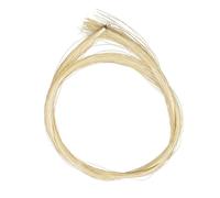 Archet de violon en crin de cheval de Mongolie de remplacement pour violoncelle Blanc naturel Accessoires de rechange