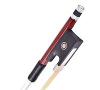 Archet De Violon En Crin De Cheval En Bois Brésilien Octogonal 4/4 En Bois De Santal Rouge(3/4,1/2)