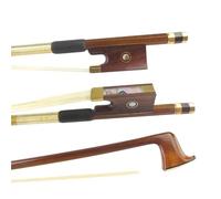 Archet De Violon En Fibre Carbone Archet De Violon En Bois Brésilien Ajusté En Alliage Avec Grenouille Bois Serpent Réponse Rapide Taille 4/4