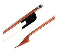 Archet De Violon En Fibre Carbone Archet De Violon En Bois Brésilien Avec Crin Cheval Blanc Grenouille Ébène Pour 4/4 3/4 1/2 1/4 1/8 Accessoires Pour Instruments Musique(1-4)