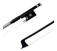 Archet De Violon En Fibre Carbone Archet De Violon En Fiber De Carbone 4/4 Avec Crin Cheval Enveloppé Cuir Grenouille Amateur Musique Performance Professionnelle