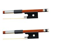 Archet De Violon En Fibre Carbone Bâton D'arc Pour Violon/alto En Bois Brésilien Crin De Cheval Mongolie Blanc Pur 4/4 Pleine Taille 2 Pièces/1 Lot Performance Professionnelle(Type 8 216)