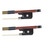 Archet De Violon En Fibre Carbone Bâton D'arc Pour Violon/alto En Bois Brésilien Crin De Cheval Mongolie Blanc Pur 4/4 Pleine Taille 2 Pièces/1 Lot Performance Professionnelle(Type 3 074)