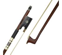 Archet de violon fait main en bois du Brésil avec meilleure queue de cheval de Mongolie et meilleur élastique (1/2)