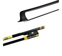 Archet De Violon Pour Pratique 1 Archet De Violon 4/4 En Fibre De Carbone Noir Clair Avec Incrustation En Crin De Cheval(3)