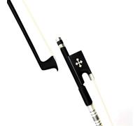 Archet De Violon Pour Pratique Archet De Violon 1/2 En Fibre De Carbone Noire Pour Instrument De Musique