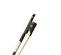 Archet De Violon Pour Pratique Archet De Violon 4/4 Fibre De Carbone Crin De Cheval De Mongolie Grenouille En Ébène Accessoires(1pcc,1/8)