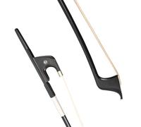 Archet De Violon Pour Pratique Archet de violon basse 3/4 en fibre de carbone noire(3/4)