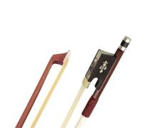 Archet De Violon Pour Pratique Archet De Violon Pour Débutants En Bois De Santal Rouge Octogonal Confortable 1/2 Longueur 62cm(2,4/4)