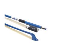 Archet de violon professionnel en Fiber de carbone, accessoires for cheveux en queue de cheval de mongolie intérieure, 4/4(Blue)