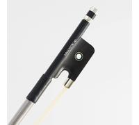 Archet de violoncelle en fibre de carbone taille 3/4 VINGOBOW 100C niveau avancé yeux parisiens grenouille en ébène crin de cheval blanc véritabl