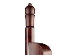 Archet Pleine Grandeur 4/4 Baroque En Bois De Serpentin Poils De Cheval Naturels Pour Violoncelle Scène De Concert Et Pratique Domestique Poids Bien Réparti
