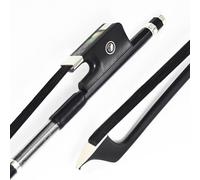 archet violoncelle en fibre de carbone Vingobow Crin de cheval noir naturel 3/4 taille 67cm