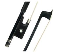 Archets De Violon Pour Débutants Archet De Violon En Fiber Carbone 4 Grenouille Ébène Enroulement Soie Argentée