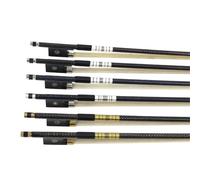 Archets De Violon Pour Débutants Archet De Violon En Fiber Carbone Enveloppé Soie Bonne Élasticité(4 4-Yellow)