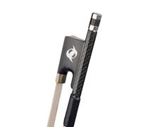 Archets De Violon Pour Débutants Archet De Violon En Fibre Carbone Fileté Dargent Avec Cordier Ébène Enveloppé Fil Et Noir(1-8)