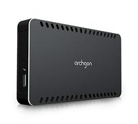 Archgon 240 Go Thunderbolt 3 Disque Dur SSD PCIe Externe NVMe en Aluminium avec dissipateur Thermique à l'intérieur Vitesse maximale de Lecture 1600 Mo/s écriture 1100 Mo/s Modèle X70 (240 GB, Noir)