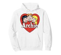 Archie Comics Betty Veronica Heart Trio Sweat à Capuche