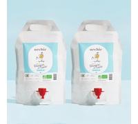 Archie, Pack Recharges Vinaigre de Cidre de pomme Biologique, 1L - Non filtré, non pasteurisé, avec la mère de vinaigre. Made in France, Normandie. Format Éco. 2 recharges.