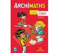 Archimaths CM1 (2018) - Manuel de l'élève + Mémo des maths Manuel de l'élève avec mémo des Maths - Yannick Robert - Magnard - Coffret - Scolaire / Universitaire