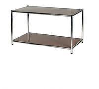 Archimede Easy! Bibliothèque, Métal, Chrome/Marron