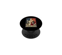 Archimède Grec Ancien Mathématiques Géométrie Science PopSockets PopGrip Adhésif