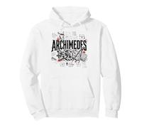 Archimedes Math Physique Ingénieur Géométrie Grecque Sweat à Capuche