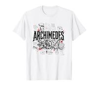 Archimedes Math Physique Ingénieur Géométrie Grecque T-Shirt