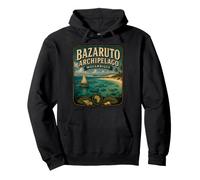 Archipel de Bazaruto Mozambique Vintage Tropical Island Sweat à Capuche
