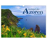 Archipel der Azoren im Nordatlantik (Wandkalender 2026 DIN A3 quer), CALVENDO Monatskalender: Erkundungen auf den Habichtsinseln Sao Miguel, Terceira, Flores, Faial, Pico und Sao Jorge
