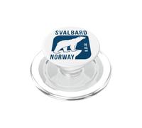Archipel du Svalbard - Norvège | Ours Polaire Longyearbyen PopSockets PopGrip pour MagSafe