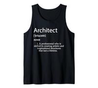 Architect Definition for Student Pro Architectural Engineers Débardeur